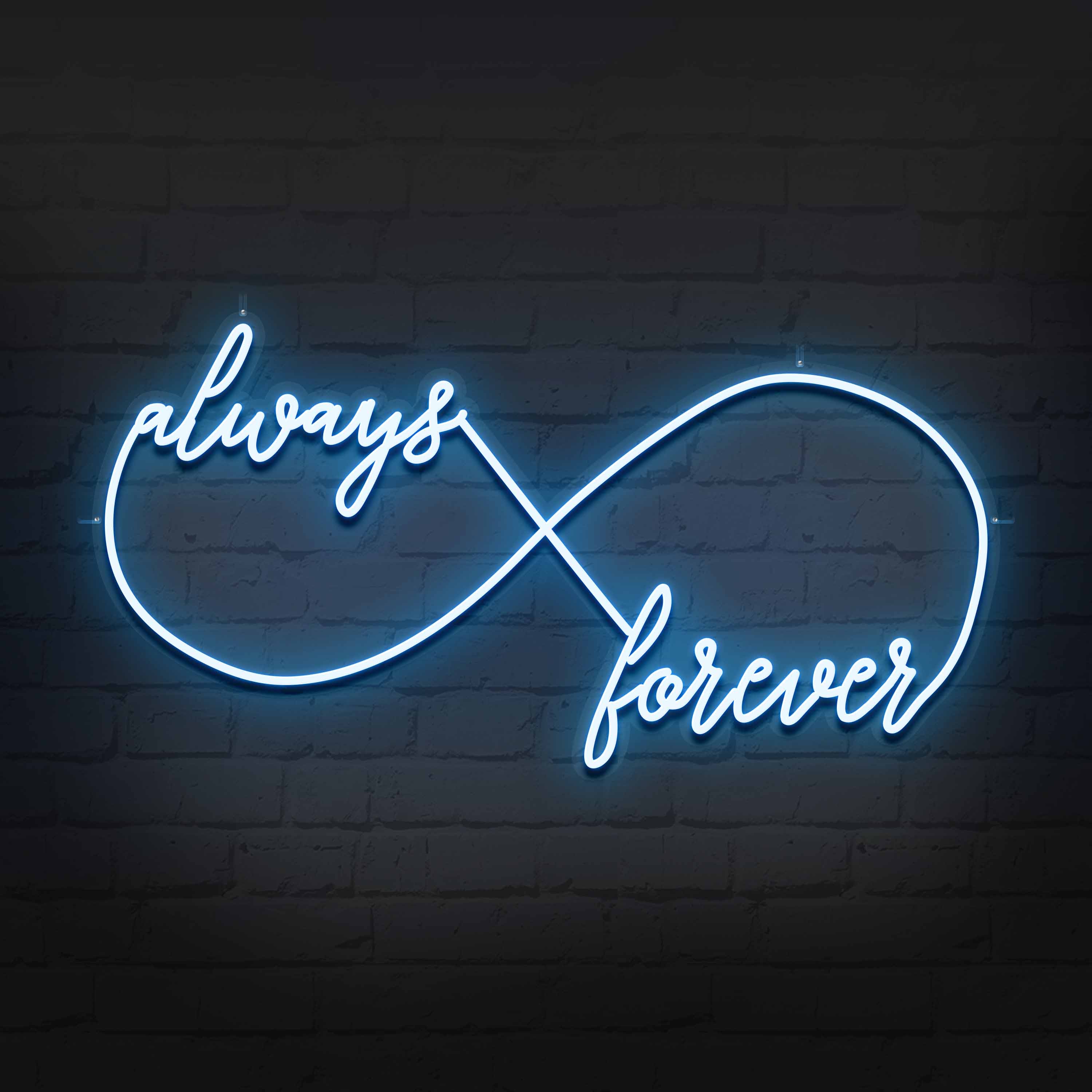 Neon Schild Always & Forever WNSW0003